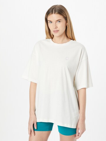 T-shirt 'Miki' mazine en beige : devant