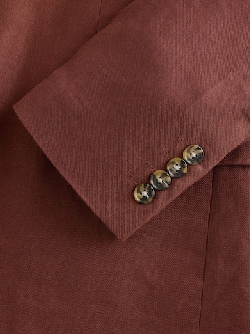 Next Slim fit Blazer 'N. Premium' in Brown