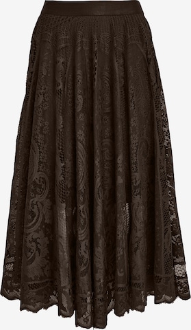 Gonna 'Lace' di Peppercorn in marrone: frontale
