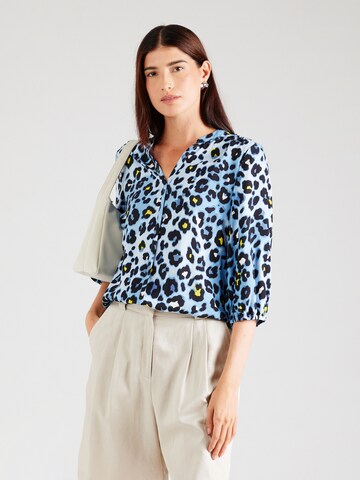 s.Oliver Blouse in Blauw: voorkant