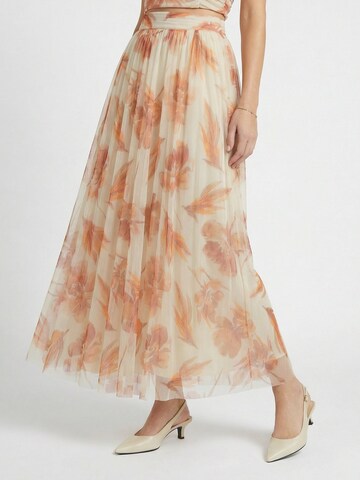 Guido Maria Kretschmer Women Skirt 'Rachel' in Beige: front