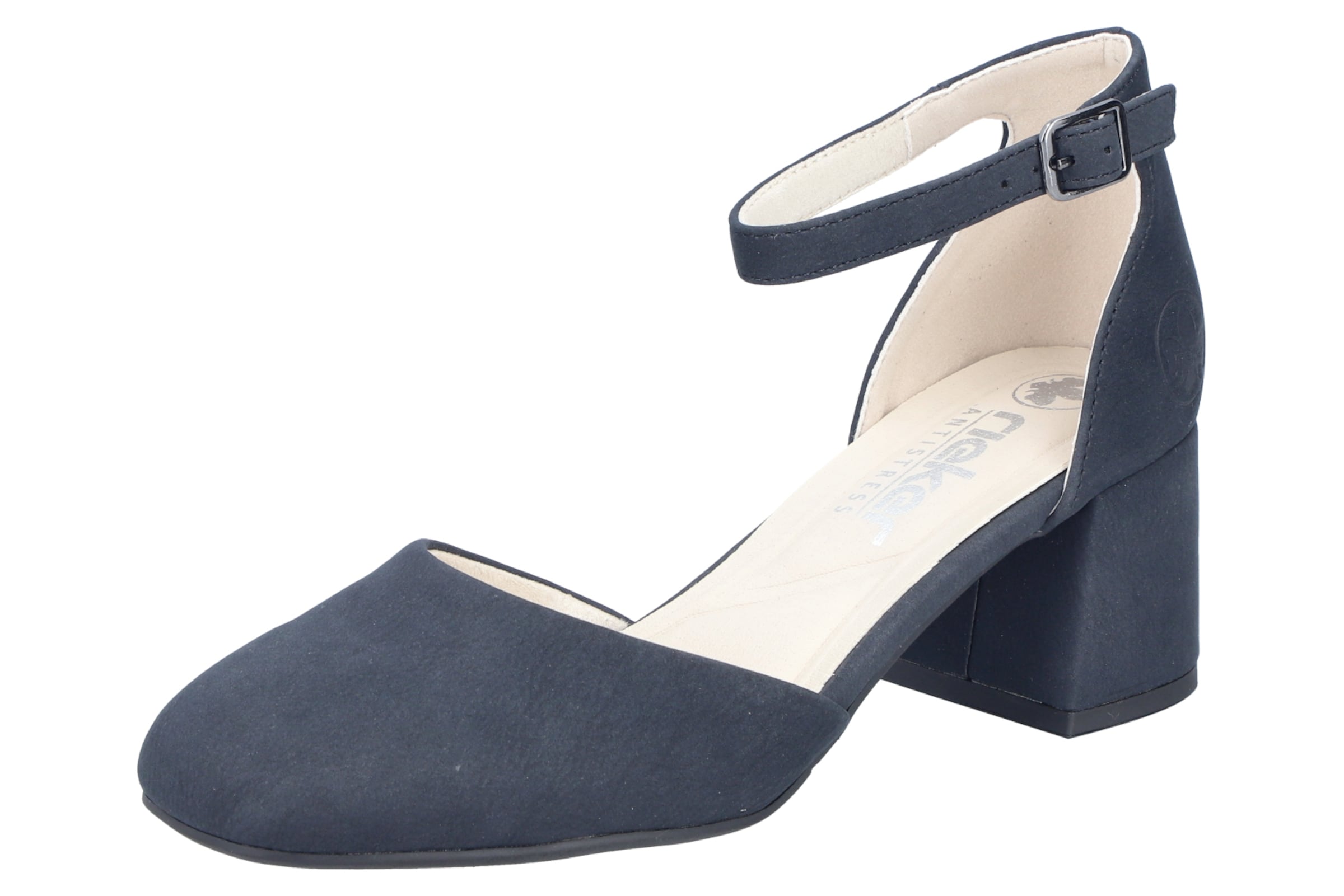 Rieker Pumps in Blau: Vorderseite