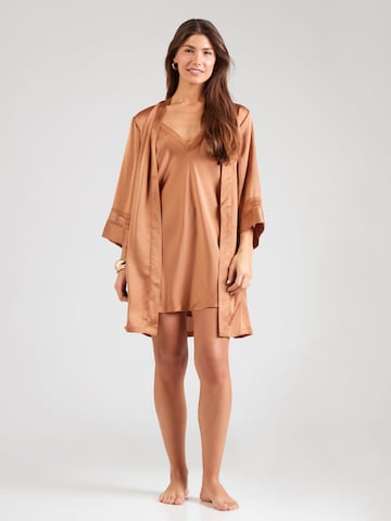 ETAM Morgenmantel 'FEELING' in Beige