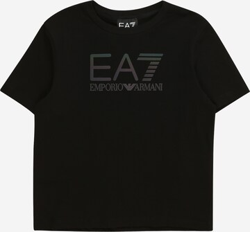 EA7 Emporio Armani Shirt in Black: front