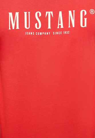 MUSTANG Shirt 'Austin' in Red