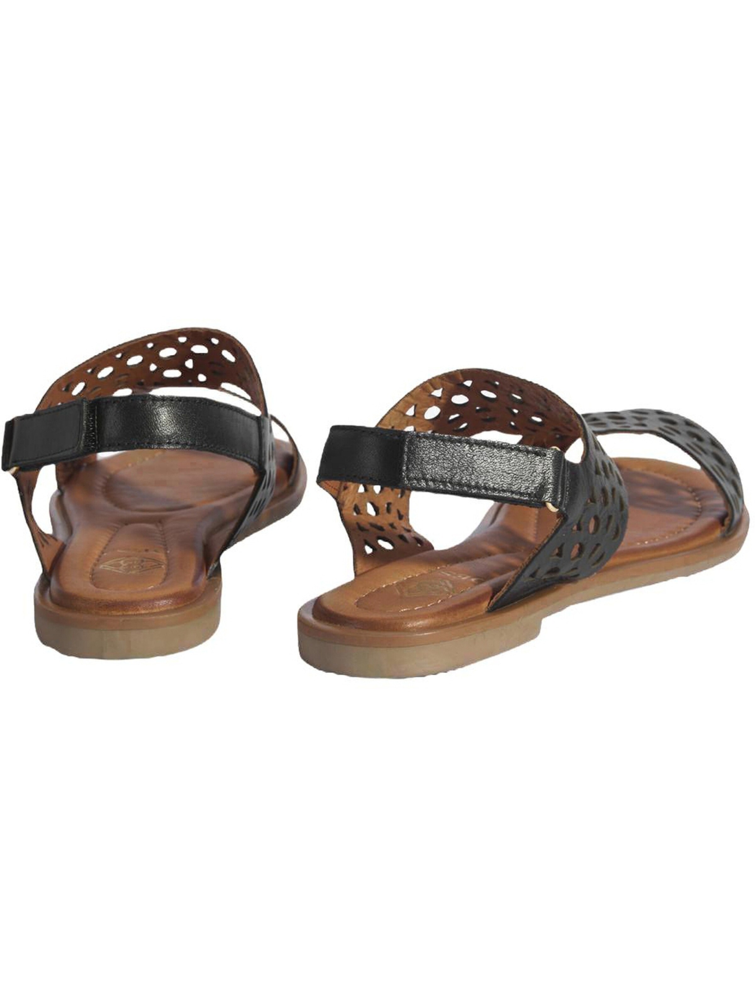 Desa Sandals in Black