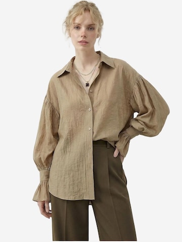 Bianco Lucci Shirt 'Hemden'‌‌ in Braun: Vorderseite