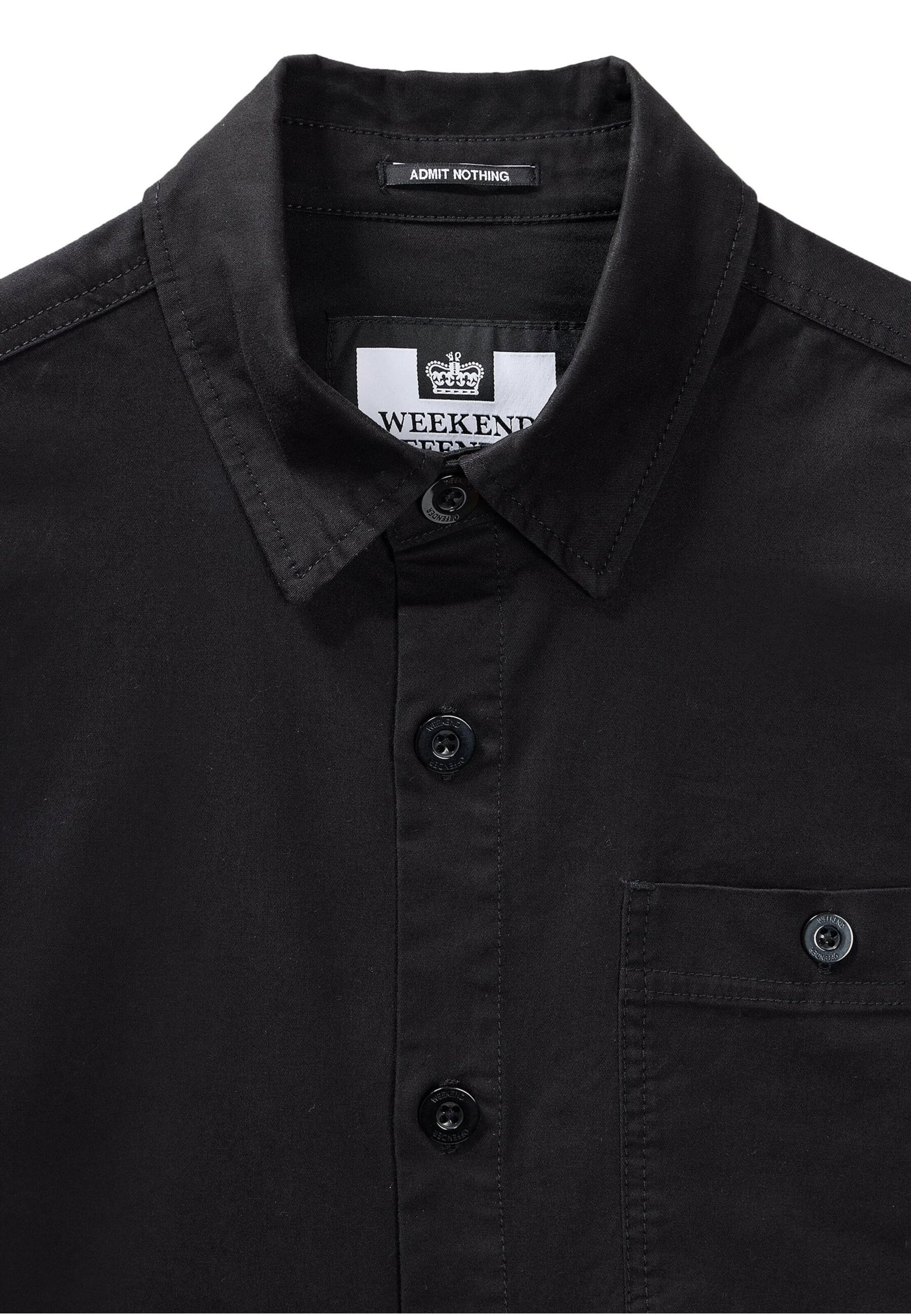 Weekend Offender Übergangsjacke in Schwarz