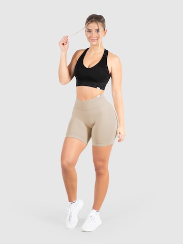 Smilodox Skinny Sports trousers in Beige