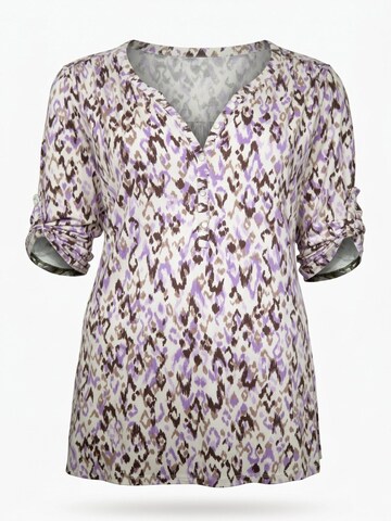 Shape Of You Blouse in Lila: voorkant