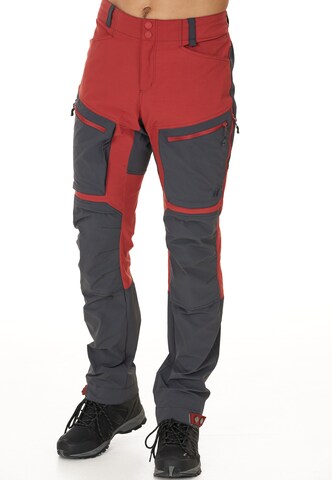 Whistler Regular Outdoorbroek 'Kodiak' in Rood: voorkant
