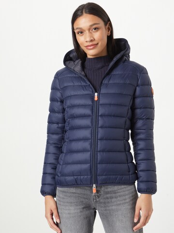 SAVE THE DUCK Between-season jacket 'DAISY' in Blue: front