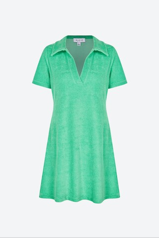 Robe d’été 'Fortune Terry' Aligne en vert : devant