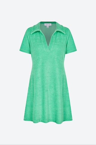 Aligne Poletna obleka 'Fortune Terry' | zelena barva: sprednja stran