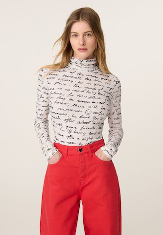 Fabienne Chapot Top in Wit: voorkant