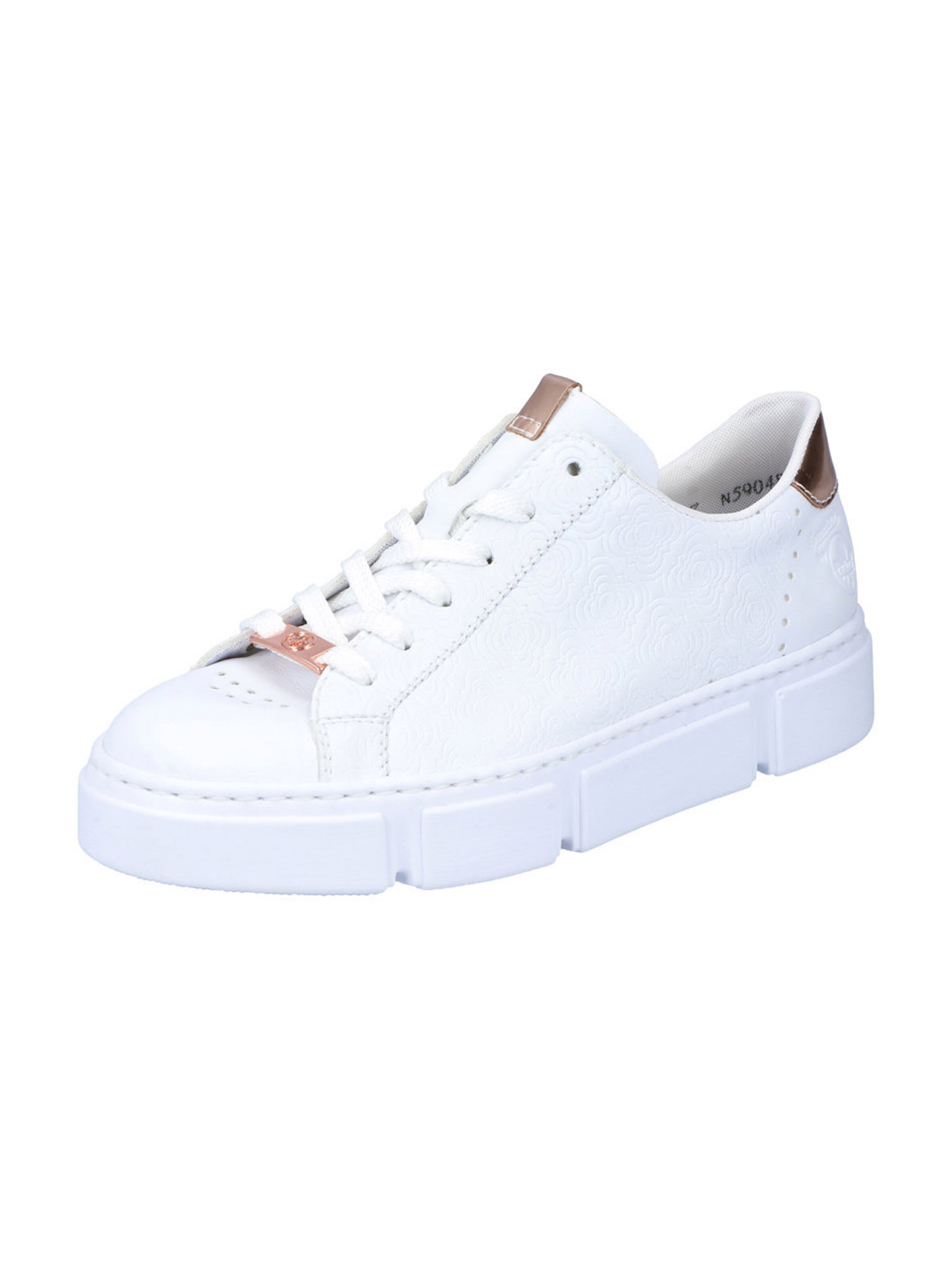 Rieker Sneakers in Gold / White, Item view