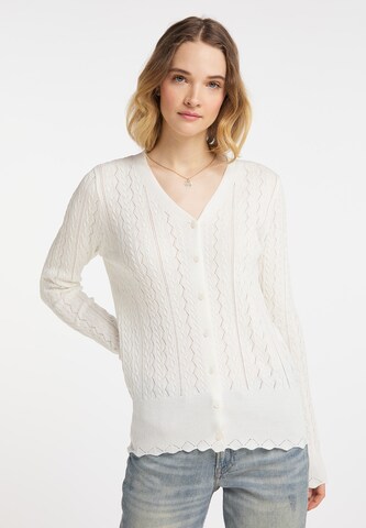 DreiMaster Vintage - Cárdigan en blanco: frente
