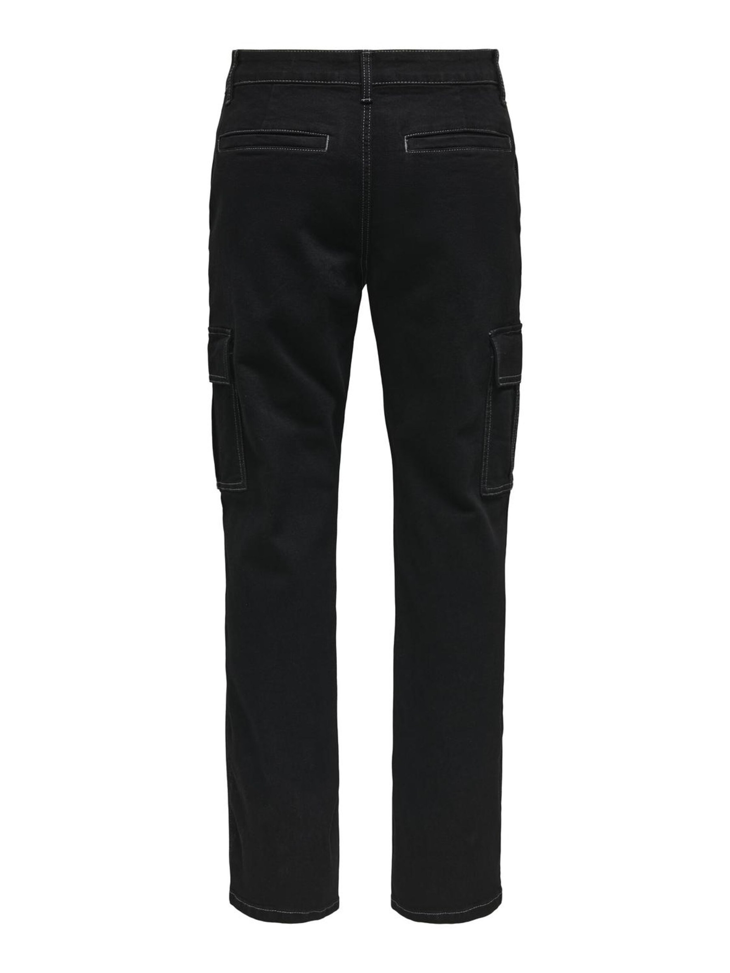 Regular Jeans cargo 'EDGE ' Only & Sons en noir