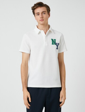 Koton Poloshirt in Weiß: Vorderseite