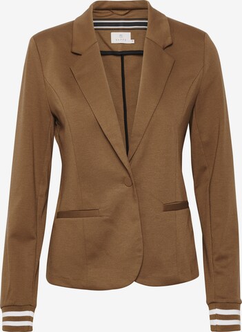 Kaffe Blazer 'Kinnie' in Brown: front