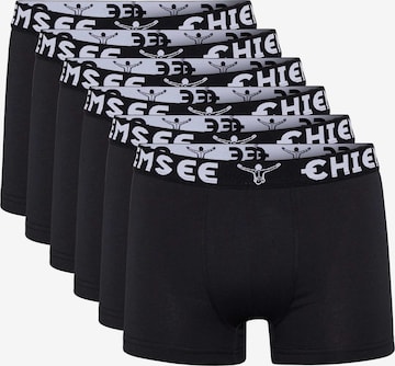 CHIEMSEE Boxershorts in Zwart: voorkant