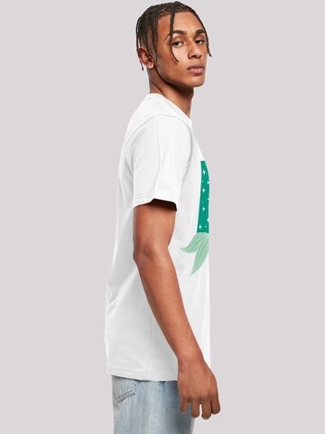 F4NT4STIC Shirt 'Disney Alphabet A Is For Ariel' in Wit
