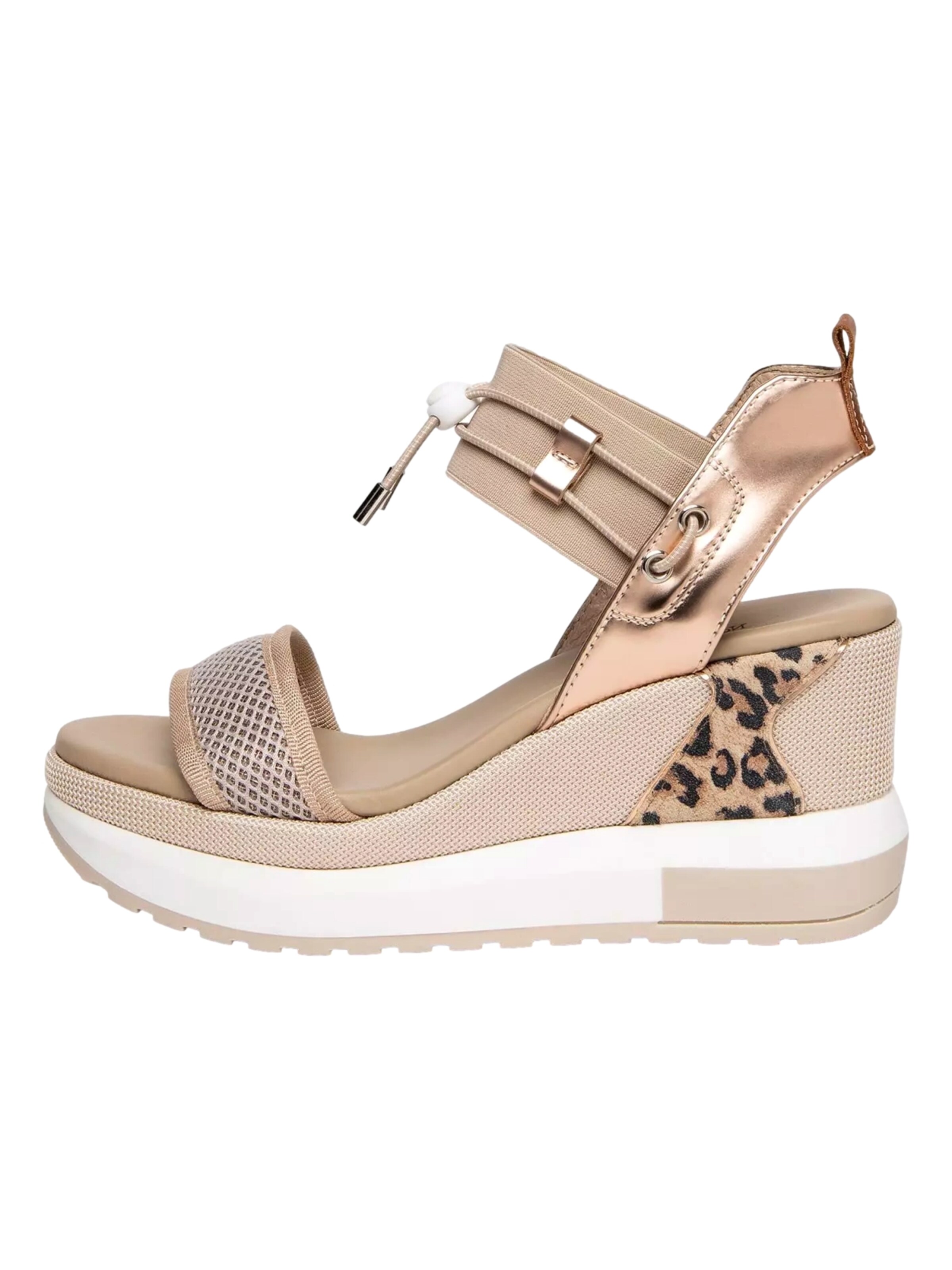 Sandales Nero Giardini en rose : devant