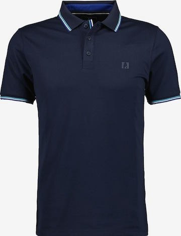 Ragman Poloshirt in Blau: Vorderseite