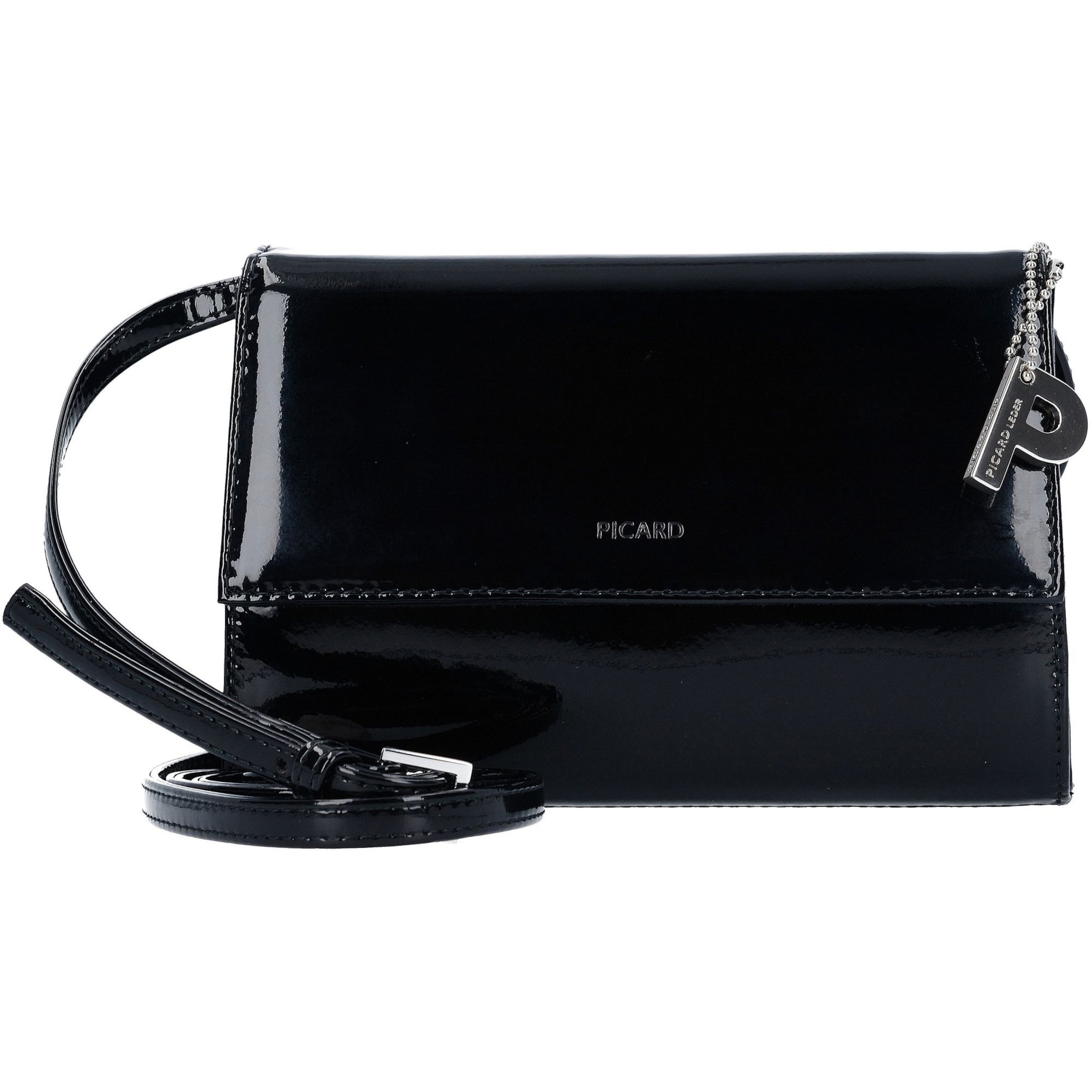 Sac à bandoulière Picard en noir : devant