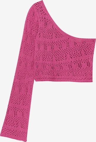 Pull&Bear Pullover in Pink: predná strana