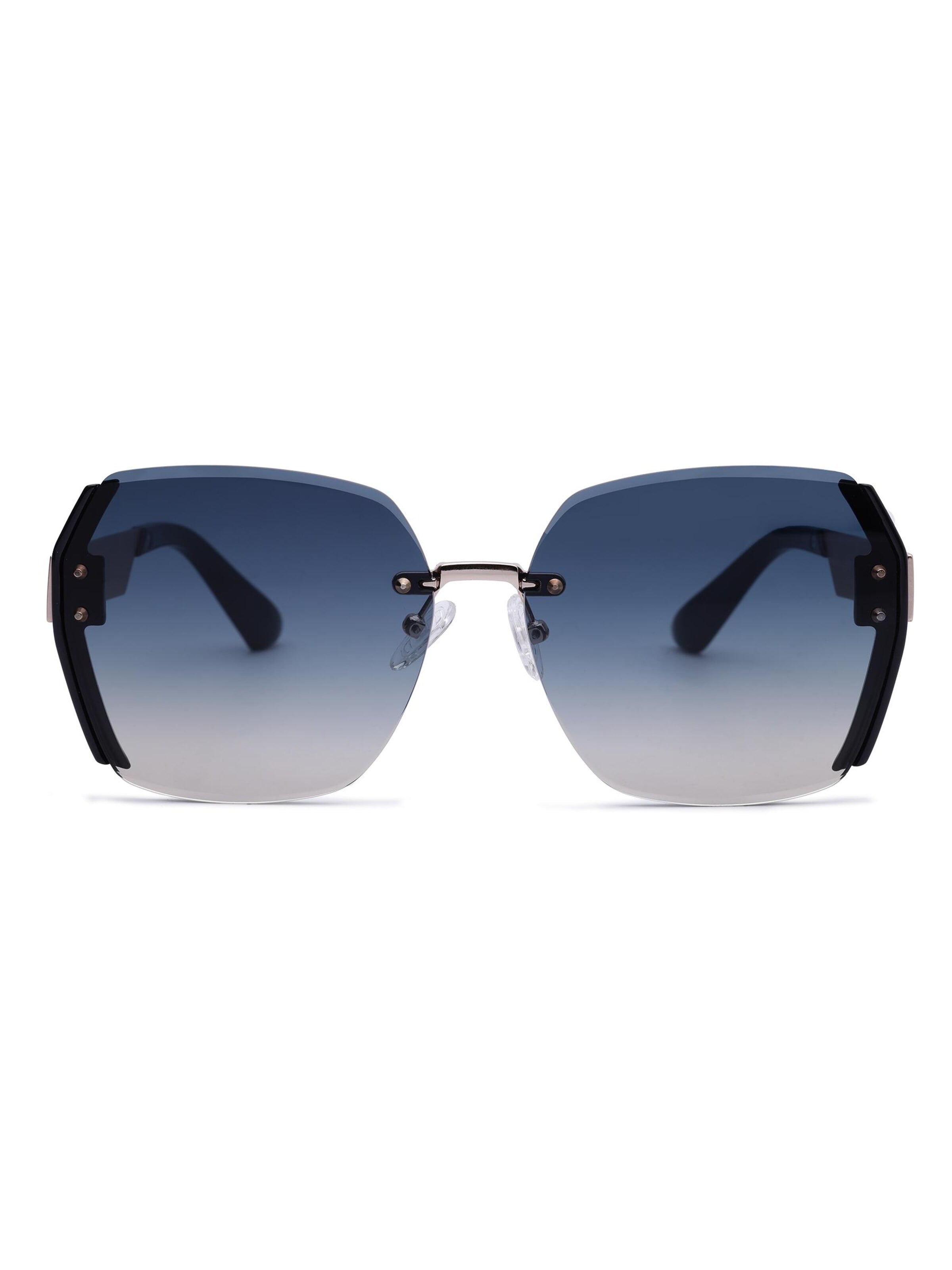 AVANT-GARDE PARIS Sonnenbrille 'Square Eirini' in Schwarz