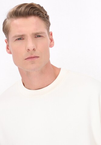 Sweat-shirt DreiMaster Vintage en blanc