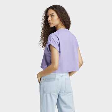 ADIDAS ORIGINALS Shirt 'Adicolor Classics Trefoil' in Lila