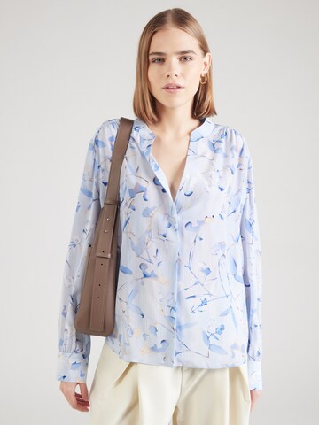 BOSS Bluse 'Banora18' in Blau: Vorderseite
