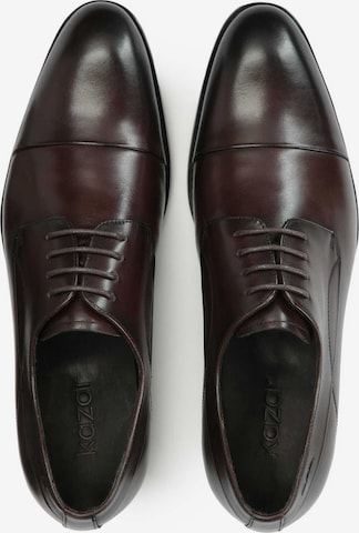 Kazar Lace-Up Shoes in Brown