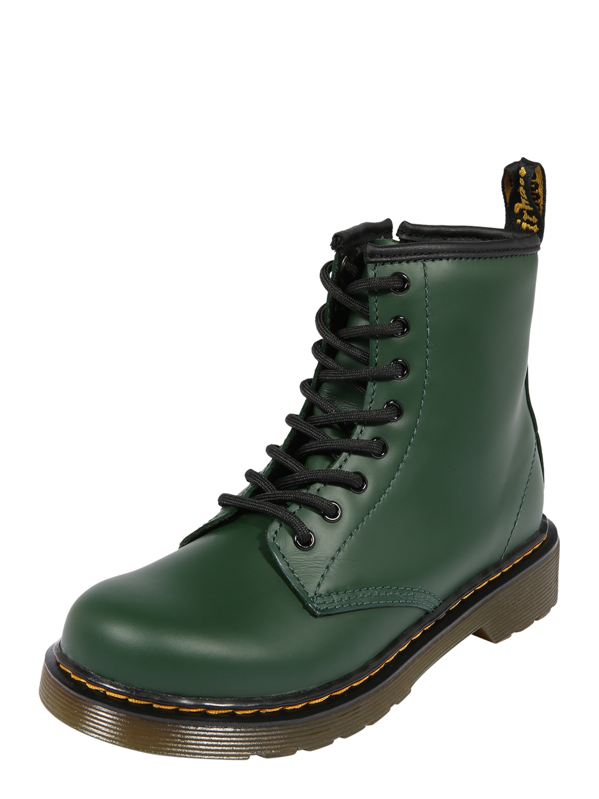 dark green doc martens