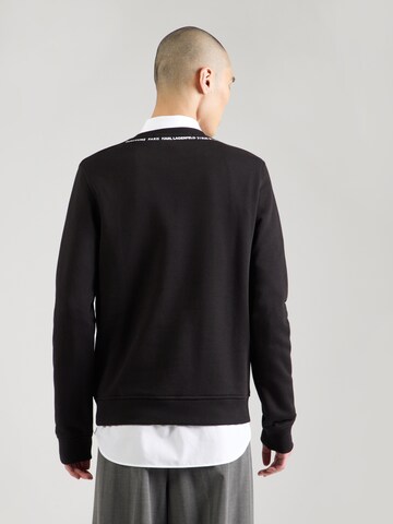 Karl Lagerfeld Mikina - Čierna: zadná strana