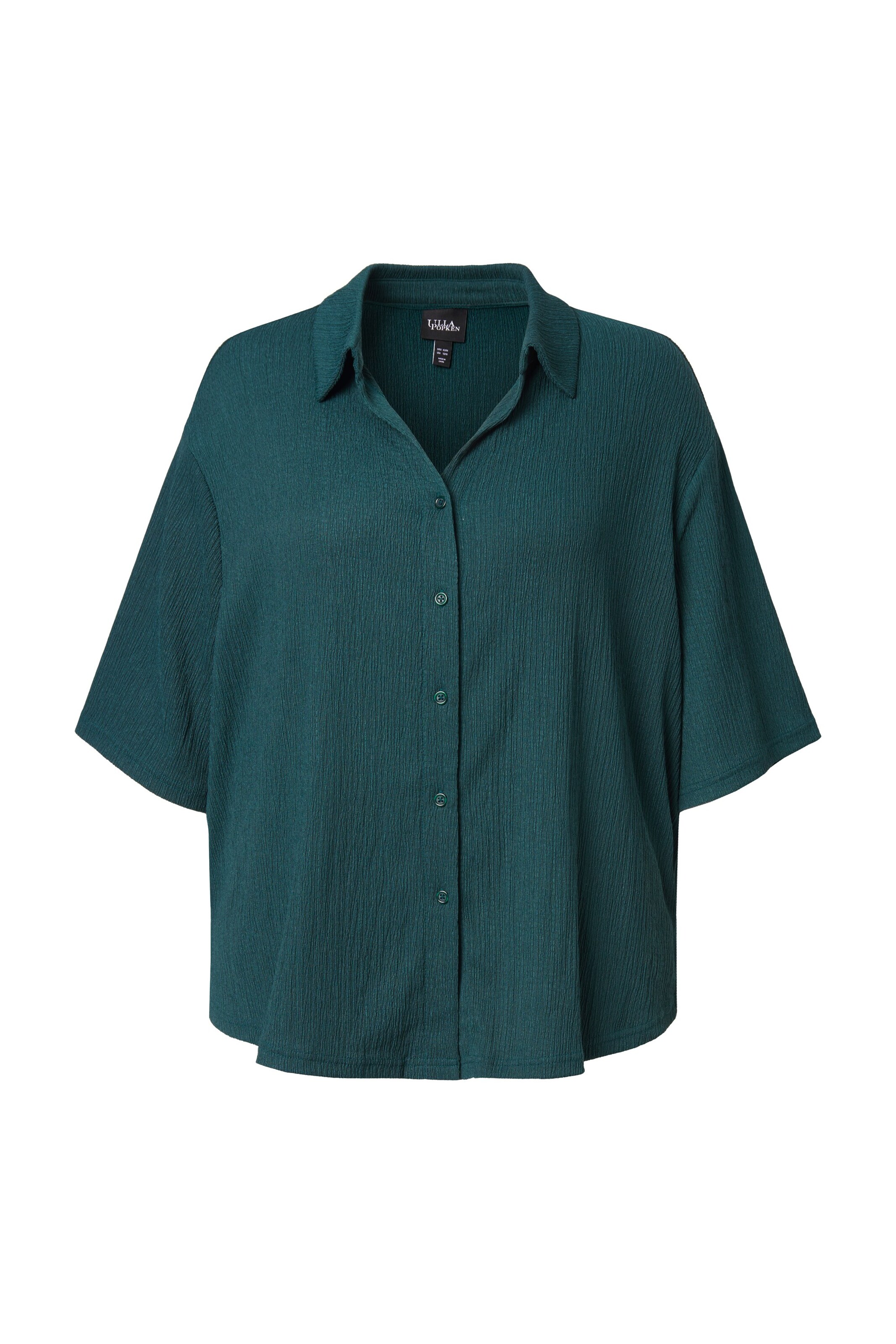 Ulla Popken Blouse in Groen: voorkant