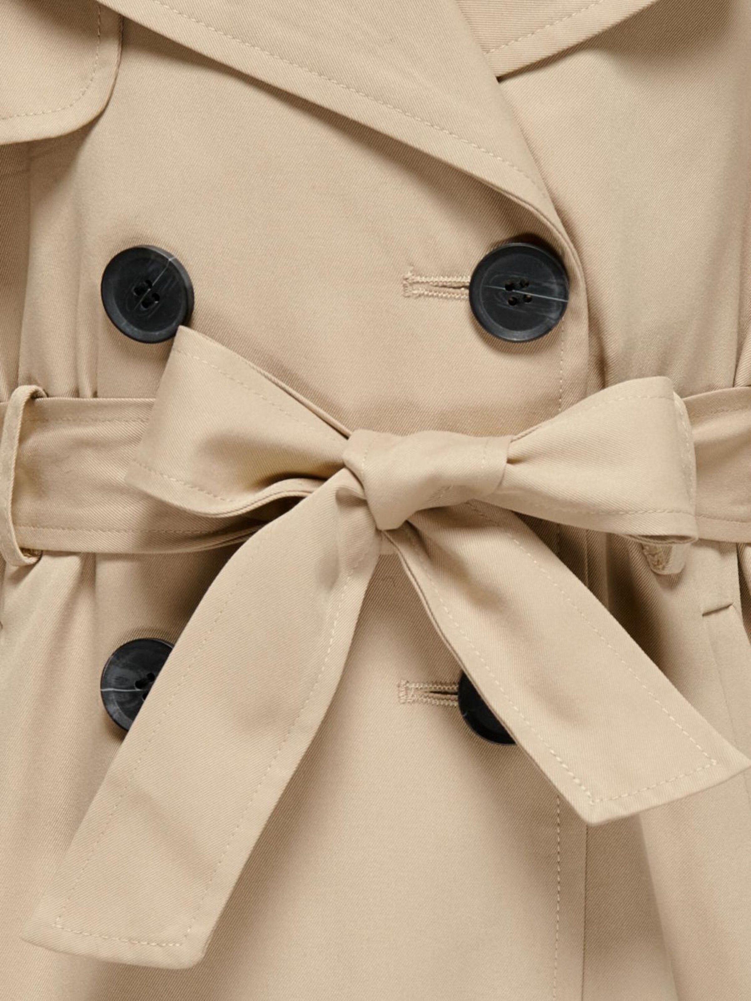 ONLY GIRLS Coat 'Chloe' in Dark Beige | ABOUT YOU
