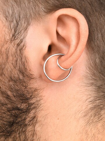 Boucles d'oreilles 'Ear cuff Lou G/S' YParis en argent