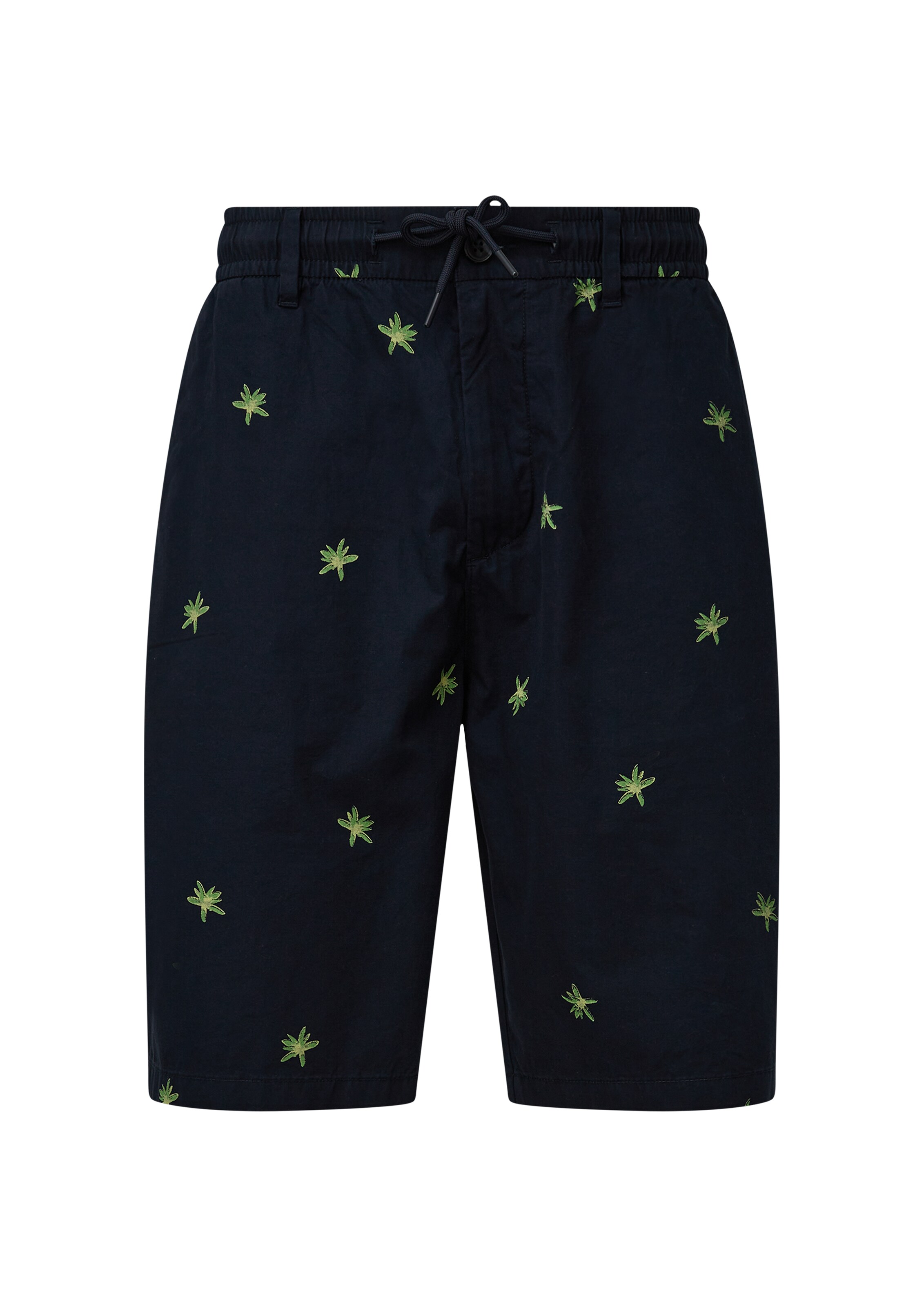 s.Oliver Regular Trousers in Black: front