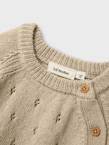 Lil'Atelier Sweter w kolorze beżowy
