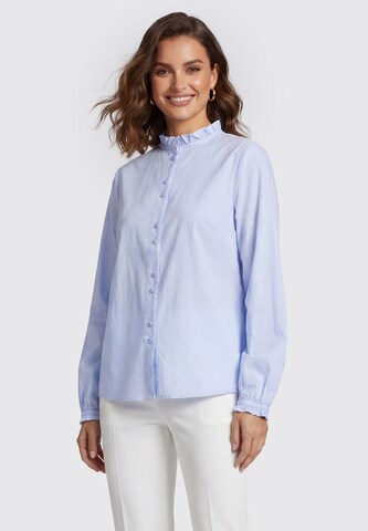 faina Blouse in Blue: front