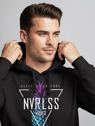 Neverless Sweatshirt 'Vibes' in Black
