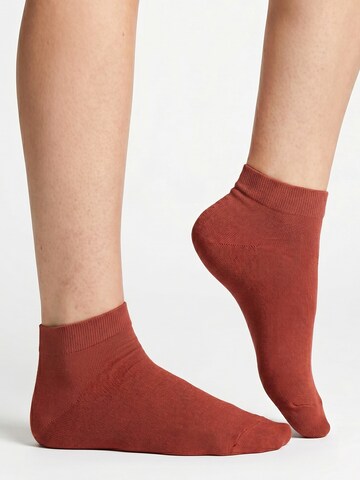 footstar Socks 'EVERYDAY!' in Red