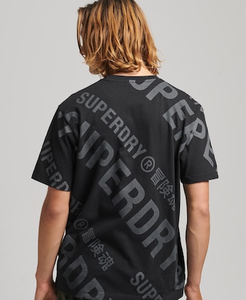 Superdry - Camisa em preto