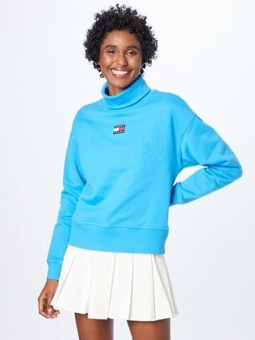 Tommy Jeans - Sweatshirt em azul: frente