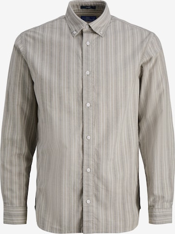 Regular fit Camicia di JACK & JONES in grigio: frontale