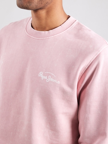 Pepe Jeans Μπλούζα φούτερ 'Terrel' σε ροζ