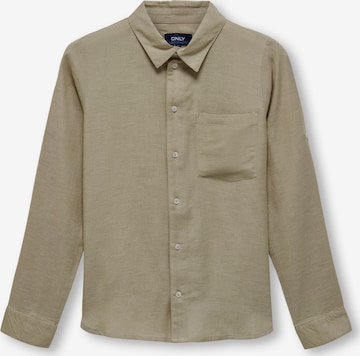 KIDS ONLY BOY Regular fit Button Up Shirt 'Viggo' in Green: front